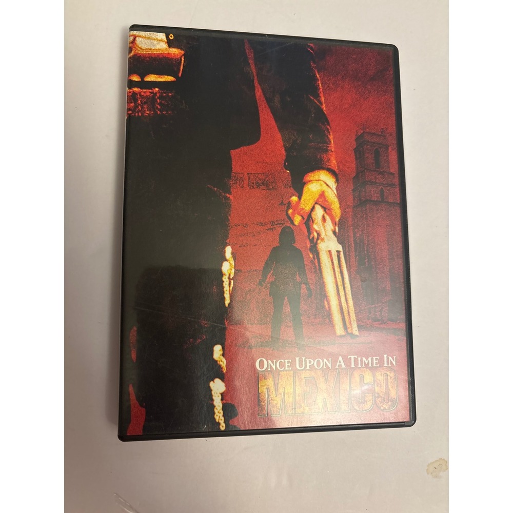 Once Upon a Time in Mexico DVD Movie Robert Rodriguez Johnny‎ Depp Salma Hayek